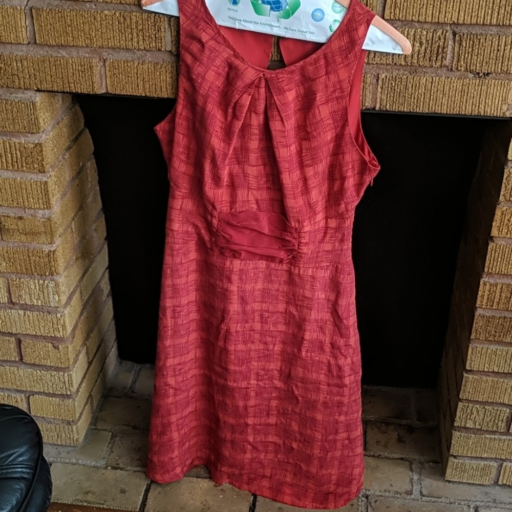 Anthropologie Girls from Savoy Red Dress